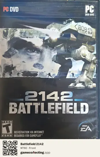 Battlefield 2142 Computer, NTSC box front