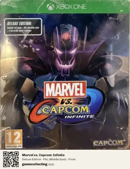 Marvel vs. Capcom: Infinite Xbox One, Middle East box front