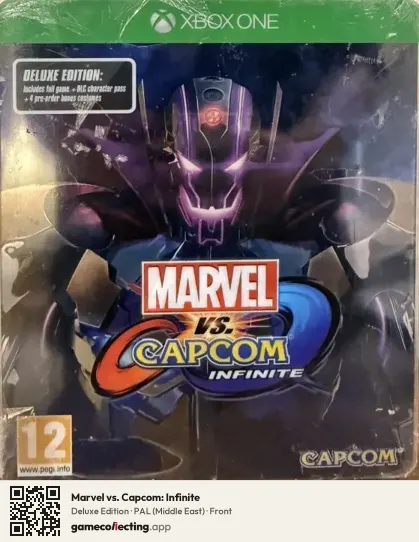 Marvel vs. Capcom: Infinite Xbox One, Middle East box front