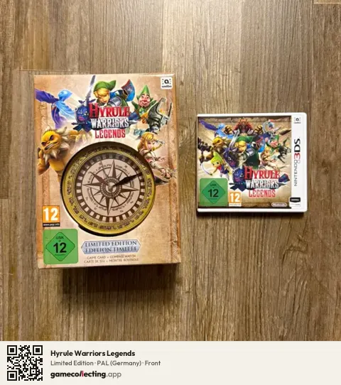 Hyrule Warriors Legends Nintendo 3DS, Germany box front
