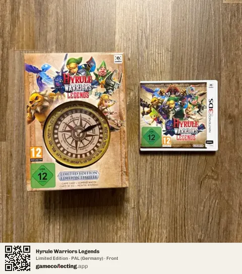 Hyrule Warriors Legends Nintendo 3DS, Germany box front