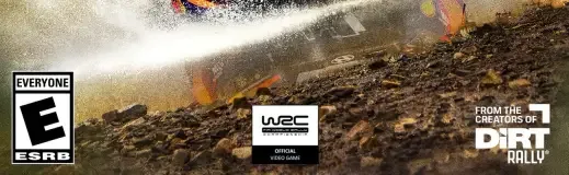 EA Sports WRC, the ESRB box on its front