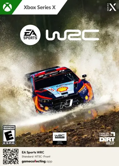 EA Sports WRC Xbox Series X, NTSC box front