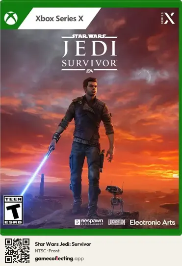 Star Wars Jedi: Survivor Xbox Series X, NTSC box front