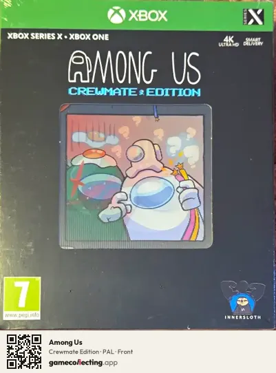 Among Us Xbox Series X, PAL box front