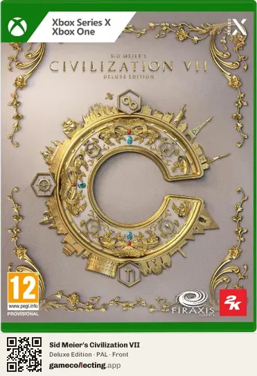 Sid Meier's Civilization VII Xbox Series X, PAL box front