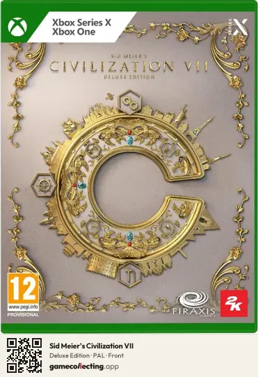 Sid Meier's Civilization VII Xbox Series X, PAL box front