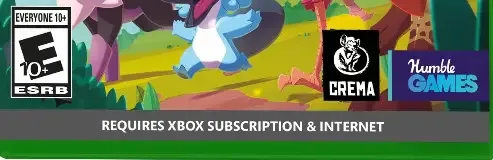 Temtem, the ESRB box on its front
