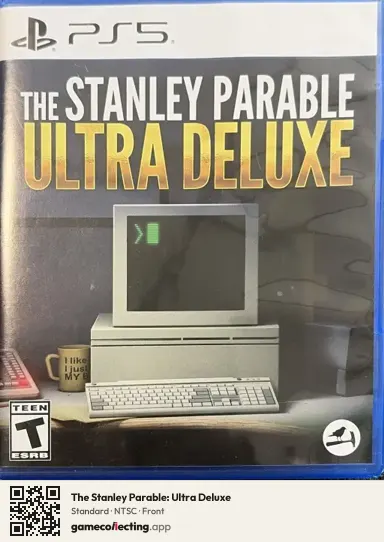 The Stanley Parable: Ultra Deluxe PlayStation 5, NTSC box front
