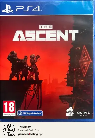 The Ascent PlayStation 4, PAL box front