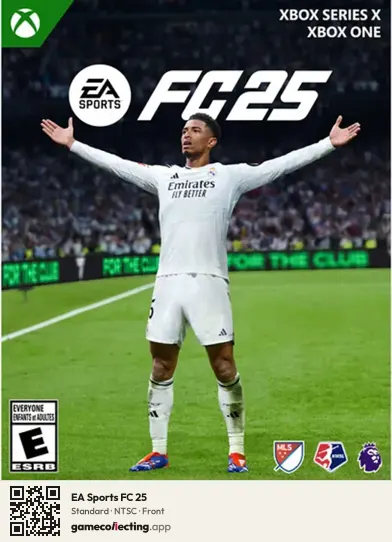 EA Sports FC 25 Xbox Series X, NTSC box front