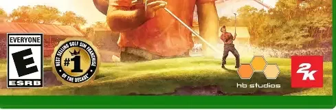 PGA Tour 2K25, the ESRB box on its front