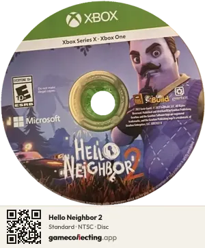 Hello Neighbor 2 Xbox Series X, NTSC disc