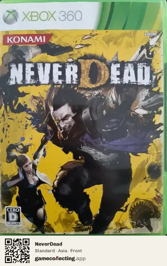 NeverDead Xbox 360, Asia box front