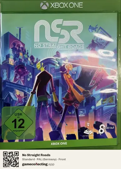 No Straight Roads Xbox One, Germany box front