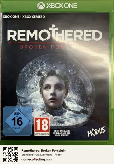 Remothered: Broken Porcelain Xbox One, Germany box front