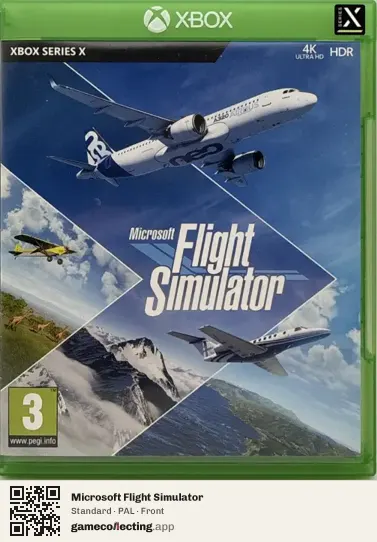 Microsoft Flight Simulator Xbox Series X, PAL box front