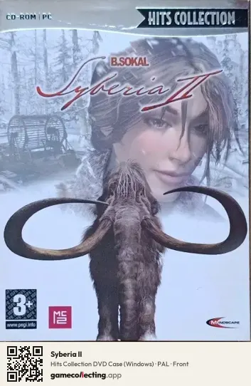 Syberia II Computer, PAL box front