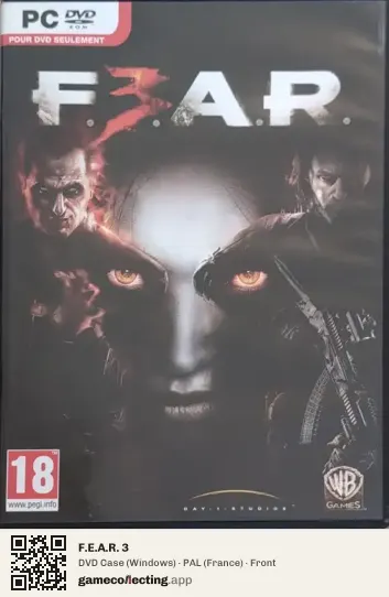 F.E.A.R. 3 Computer, France box front