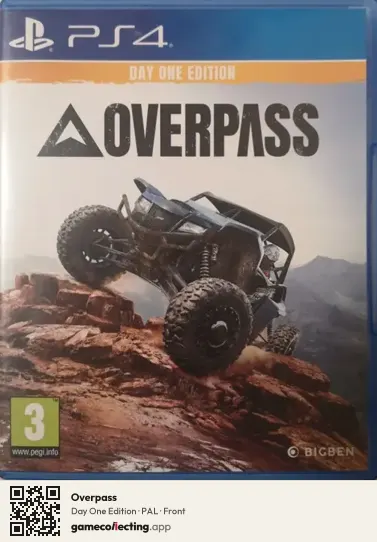 Overpass PlayStation 4, PAL box front