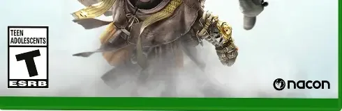 Gangs of Sherwood, the ESRB box on its front