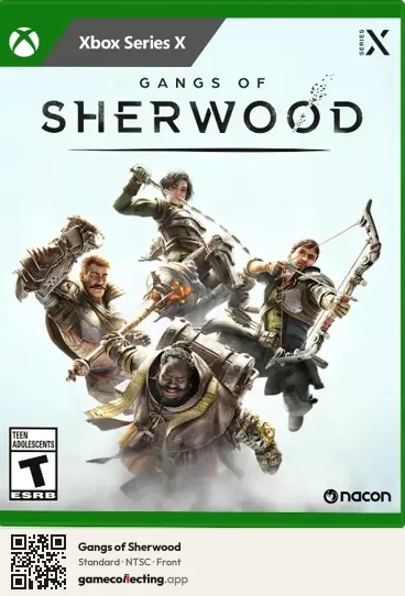 Gangs of Sherwood Xbox Series X, NTSC box front