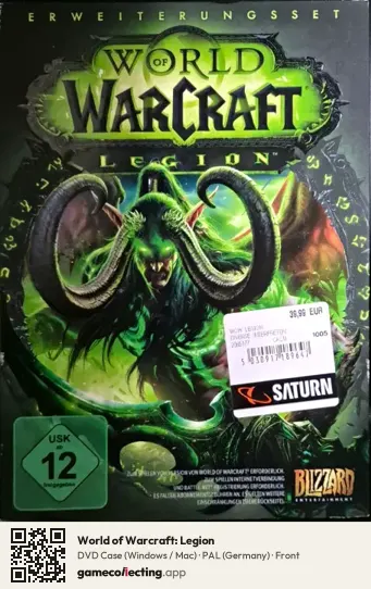 World of Warcraft: Legion Computer, Germany box front