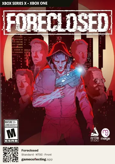 Foreclosed Xbox Series X, NTSC box front