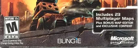 Halo 2, the ESRB box on its front