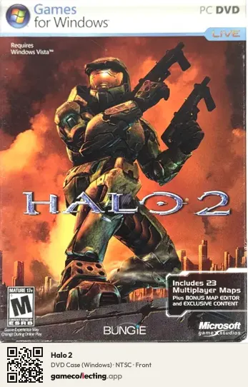 Halo 2 Computer, NTSC box front