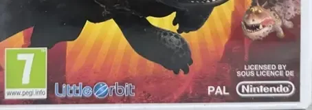 How to Train Your Dragon 2, the PEGI square on its front