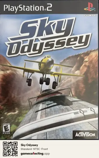 Sky Odyssey PlayStation 2, NTSC box front