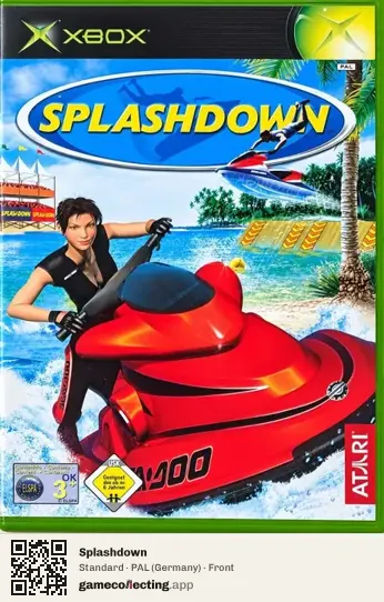 Splashdown Xbox, Germany box front