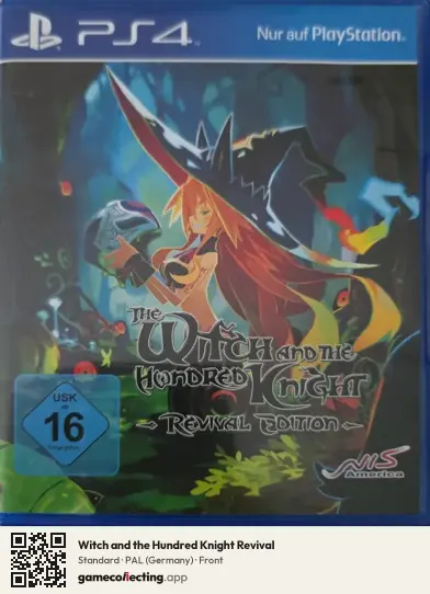 Witch and the Hundred Knight Revival PlayStation 4, Germany box front