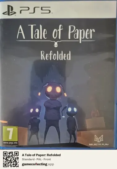 A Tale of Paper: Refolded PlayStation 5, PAL box front