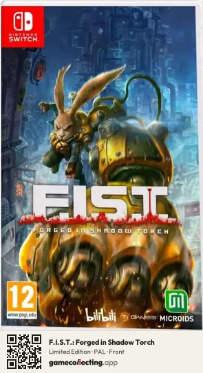 F.I.S.T.: Forged in Shadow Torch Nintendo Switch, PAL box front