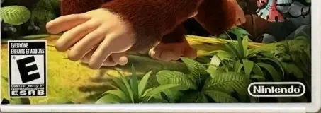 Donkey Kong Country Returns, the ESRB box on its front