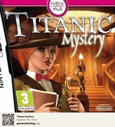 Titanic Mystery Nintendo DS, PAL box front