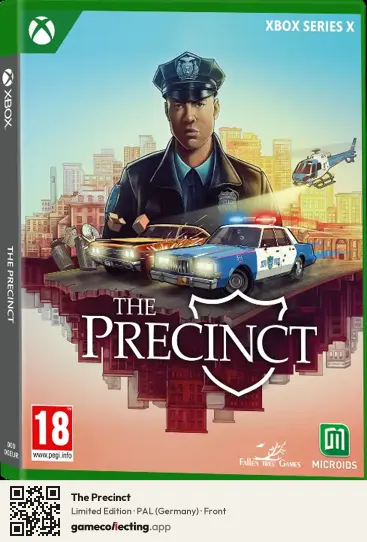 The Precinct Xbox Series X, Germany box front