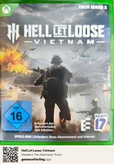 Hell Let Loose: Vietnam Xbox Series X, Germany box front