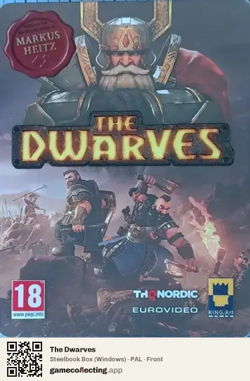 The Dwarves Computer, PAL box front