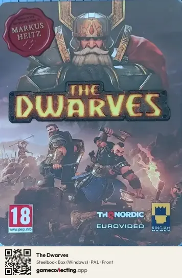 The Dwarves Computer, PAL box front