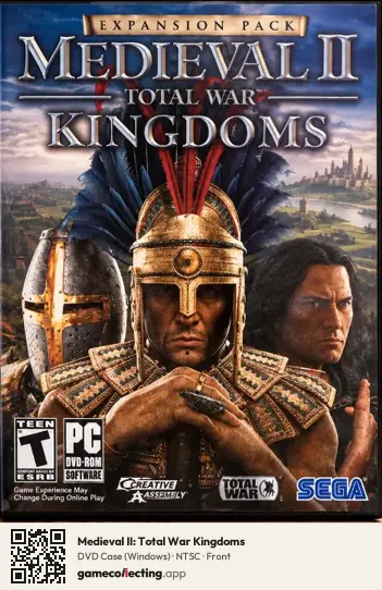 Medieval II: Total War Kingdoms Computer, NTSC box front