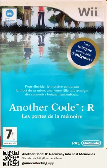 Another Code: R: A Journey into Lost Memories Nintendo Wii, France box front