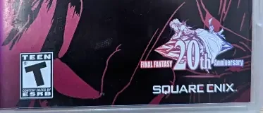 Final Fantasy II, the ESRB box on its front