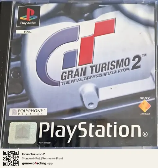 Gran Turismo 2 PlayStation, Germany box front