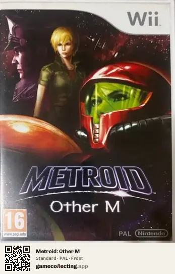Metroid: Other M Nintendo Wii, PAL box front