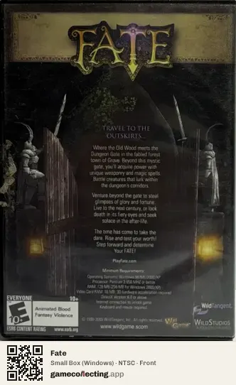 Fate Computer, NTSC box front