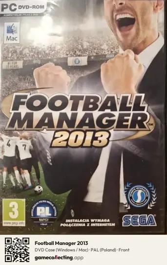 Football Manager 2013 Computer, Poland box front