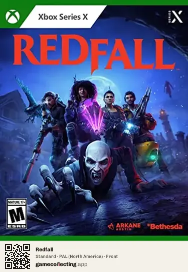 Redfall Xbox Series X, North America box front